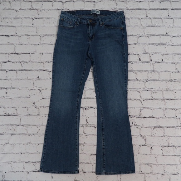 Levi's Signature Modern Bootcut 32x29 Dark Wash Mid Rise - Picture 2 of 15